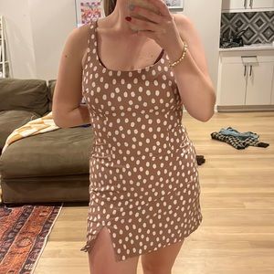 polka dot Abercrombie dress